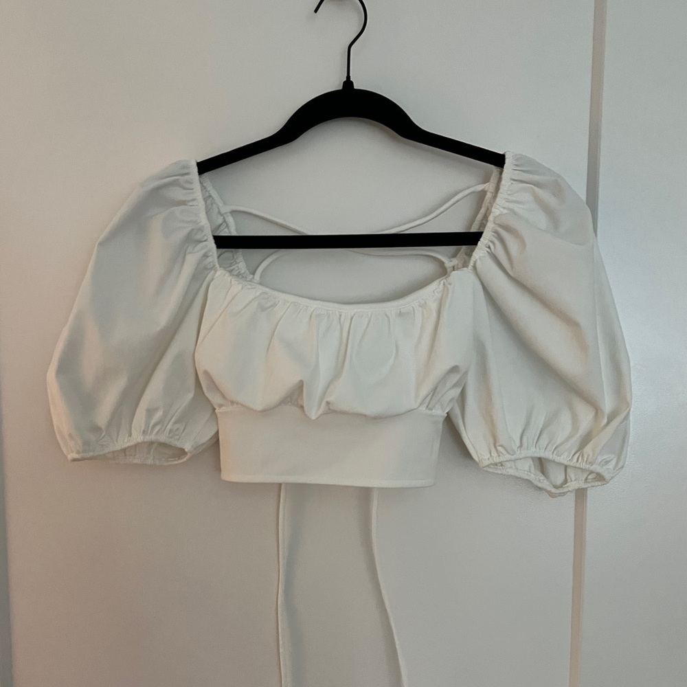 Zara cropped top
